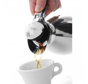 Ekskluzywny termos dzbanek termiczny stalowy do kawy i herbaty 1.5L - Hendi 445839