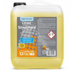Nabłyszczacz płyn nabłyszczający do zmywarek gastronomicznych do wody twardej CLINEX ShineHard 10L