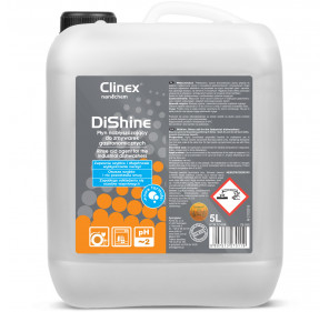 Nabłyszczacz płyn nabłyszczający do zmywarek gastronomicznych CLINEX DiShine 5L