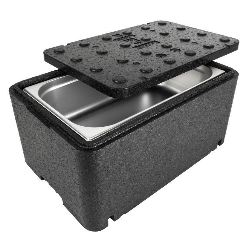 Termobox pudełko termos pojemnik termiczny z pokrywką do żywności leków 600x400x296mm GN1/1 48L Arpack