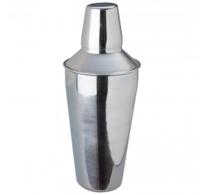 Shaker koktailer barmański do drinków i koktajli stalowy 0.75L - Hendi 593035