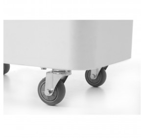 Wózek pojemnik gastronomiczny na kółkach na sypkie produkty żywnościowe poj. 98L
