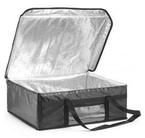 Torba termiczna dostawcza do transportu żywności na 8 lunchboxów 54 x 46 x 20 cm - Hendi 709771