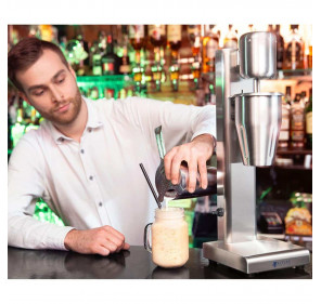 Shaker mikser barowy koktajler do smoothie shake 1 l 15000 obr./min