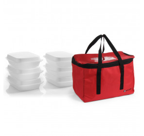 Torba termiczna LUNCH BOX do transportu 6 lunchbox-ów - Hendi 709849