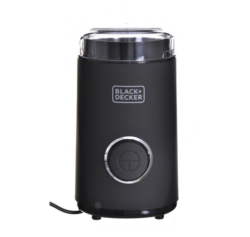 Młynek elektryczny do kawy BLACK+DECKER BXCG150E ES9080010B (150W  udarowy  kolor czarny)